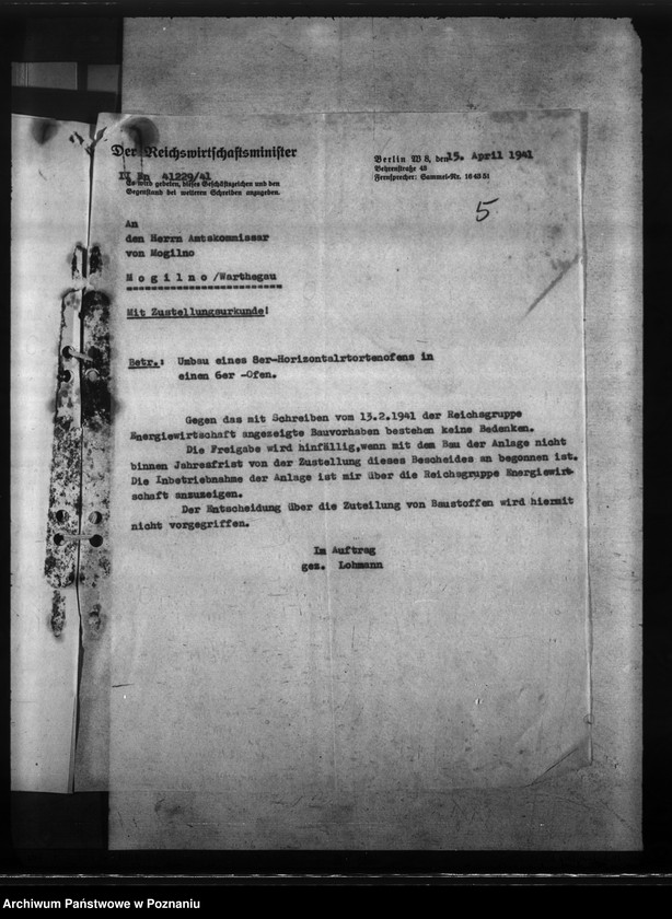 Obraz 9 z jednostki "Gaswerk - Mogilno"