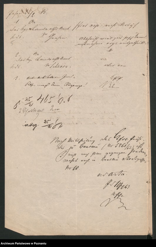 Obraz 9 z jednostki "A. betr. die Familie von Śmiegocki /Michael, Stanislaus und Anton/"