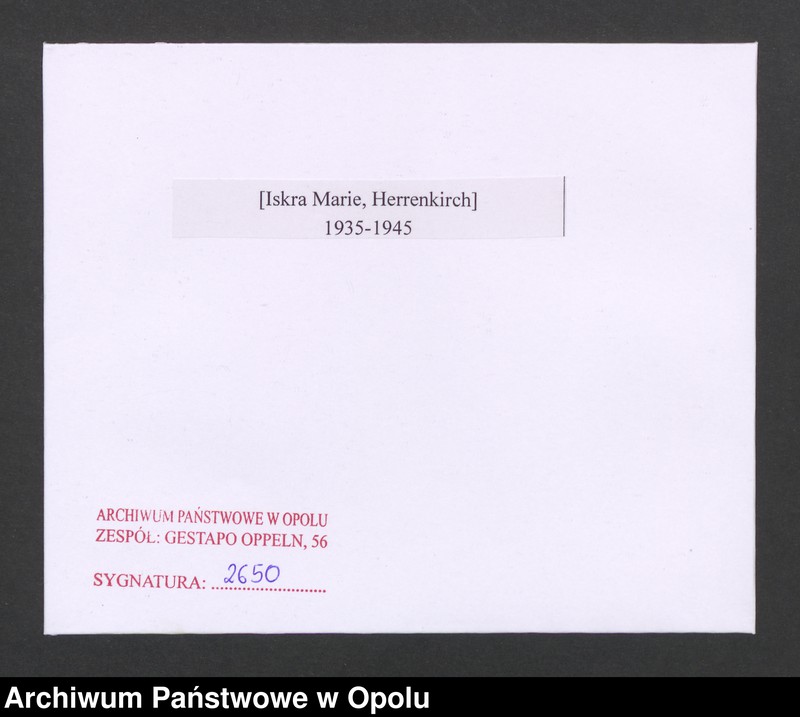 Obraz 2 z jednostki "[Iskra Marie, Herrenkirch]"