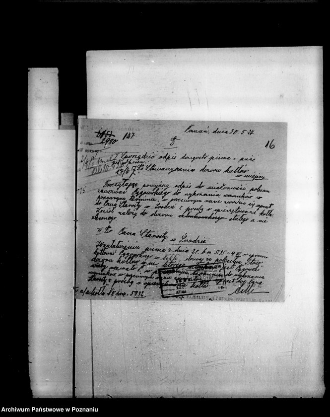 Obraz 20 z jednostki "Młyn parowy w Nekli powiat średzki własność Pągowskiego nr woj. 5942"