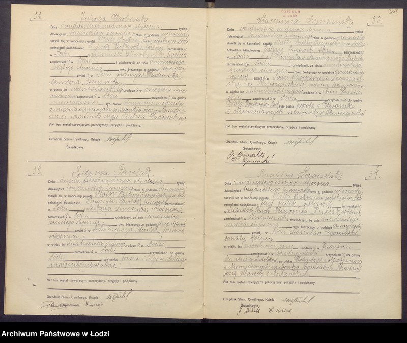 Obraz 11 z jednostki "Akta zgonów"