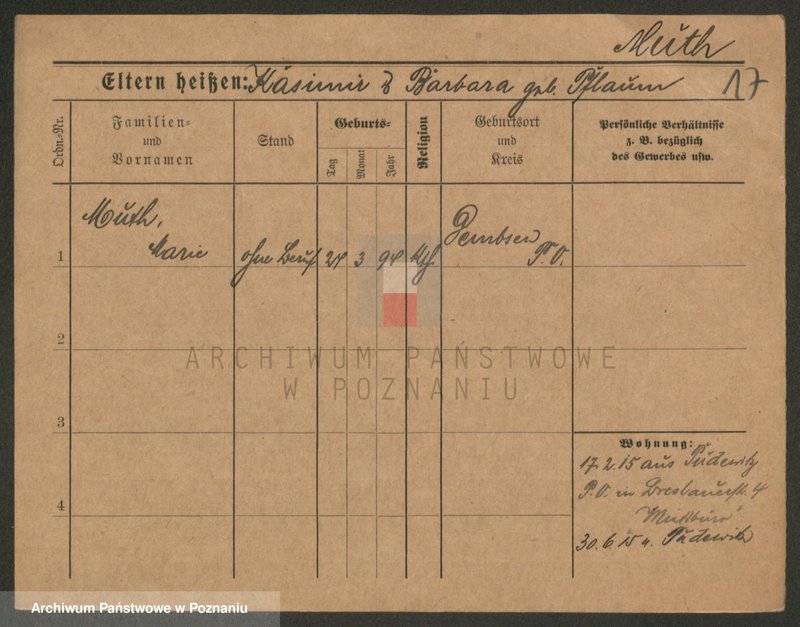 Obraz 17 z jednostki "Muszytowski - Mzykiewicz"