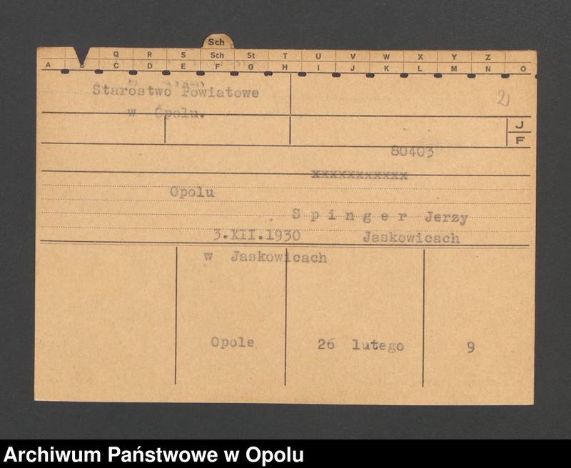 Obraz 4 z jednostki "[Niedzwiedz Julie, ur. 2.4.1889 Auenwalde]"