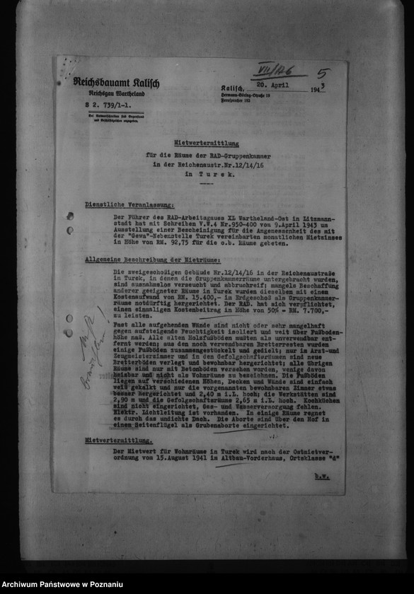 Obraz 9 z jednostki "Gruppenstabsgebäude des Reichsarbeitsdienstes"