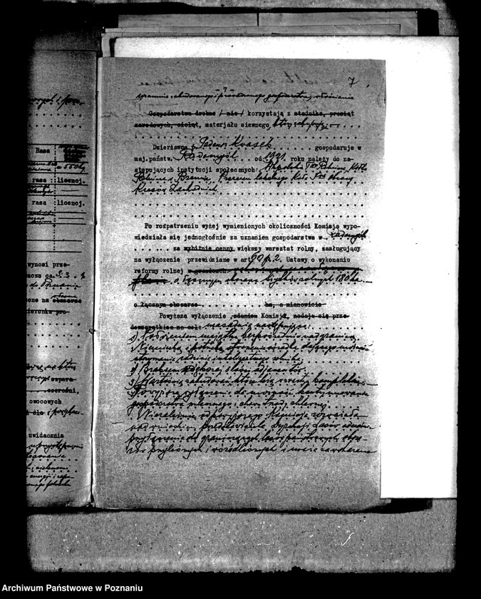 Obraz 12 z jednostki "Majątek Radomyśl powiatu leszczyńskiego gospodarstwo wzorcowe"