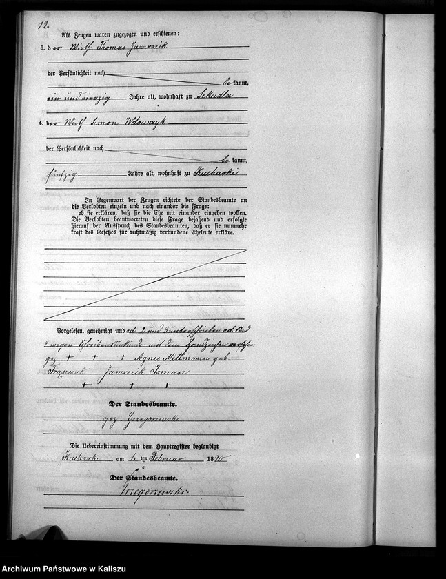 Obraz 15 z jednostki "[Księga małżeństw]"