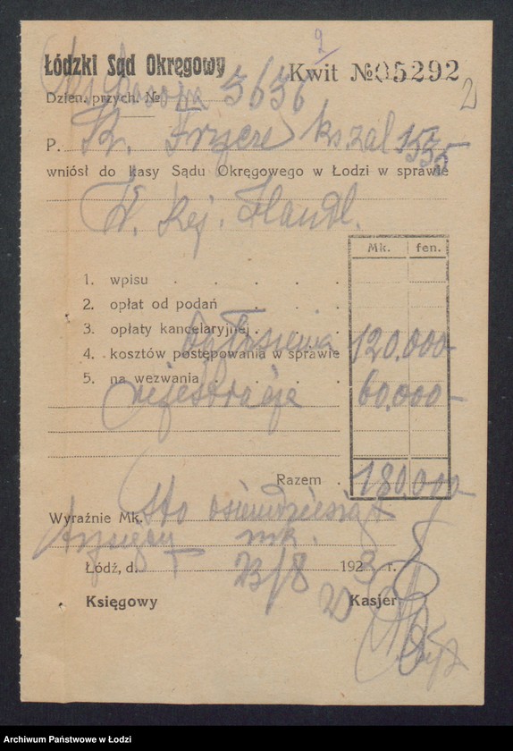 Obraz 4 z jednostki "Kunegunda Frycze – skład win, wódek i towarów kolonialnych"