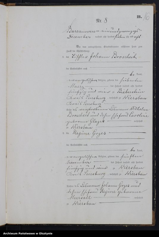 image.from.unit.number "Heiraths-Haupt-Register Nr 1 - 9"