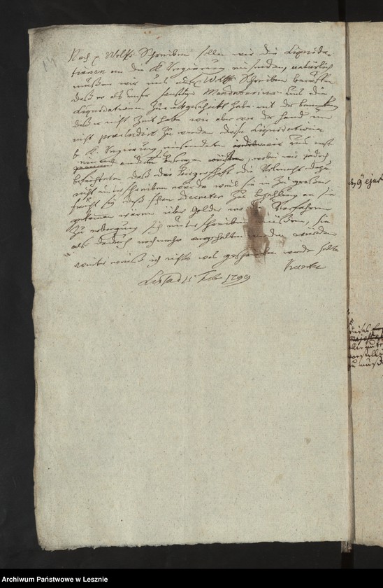 Obraz 17 z jednostki "[Akta zu dem Liquidationsprozess wieder der Fürstl. von Sułkowski