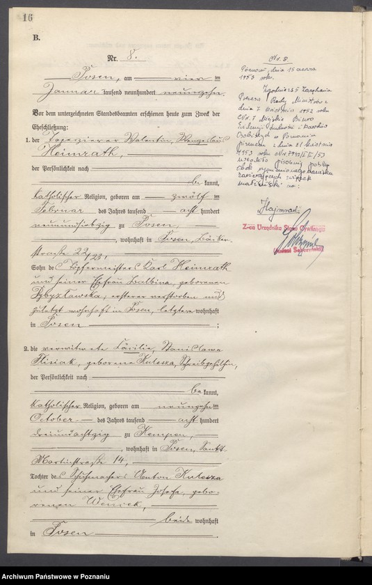 image.from.unit.number "Księga miejscowa małżeństw tom I [Rejestr główny małżeństw]"