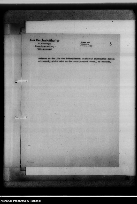 Obraz 7 z jednostki "Allgemeines betreff: Veröffentlichungen über Kreissippenämter"