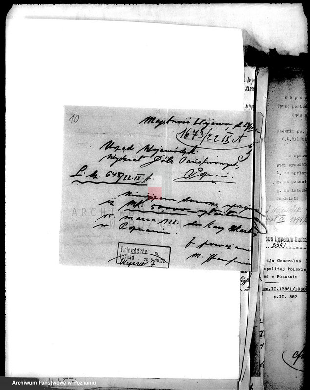 Obraz 14 z jednostki "Sprawy budowlane majętności Wijewo"