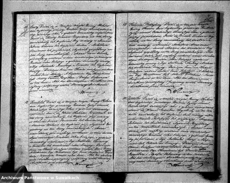 image.from.unit.number "Duplicat Akt Urzędnika Stanu Cywilnego Wyznania Filipońskiego Gminy Kuków Urodzonych, Zaślubionych i Umarłych w roku 1849"