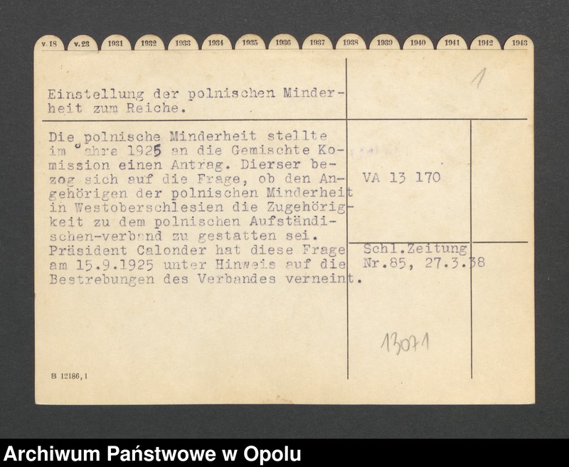 image.from.unit.number "Einstellung der polnischen Minderheit zum Reiche"