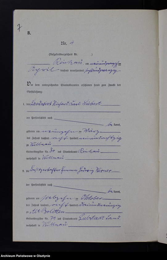 image.from.unit.number "Heirats-Neben-Register Nr 1 - 26"