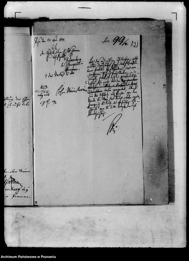 Obraz 17 z jednostki "Die der Witwe des verstorbenen Regierungspräsidenten Wissmann zu Bromberg bewilligte Pension und Kinderziehungsgelder."