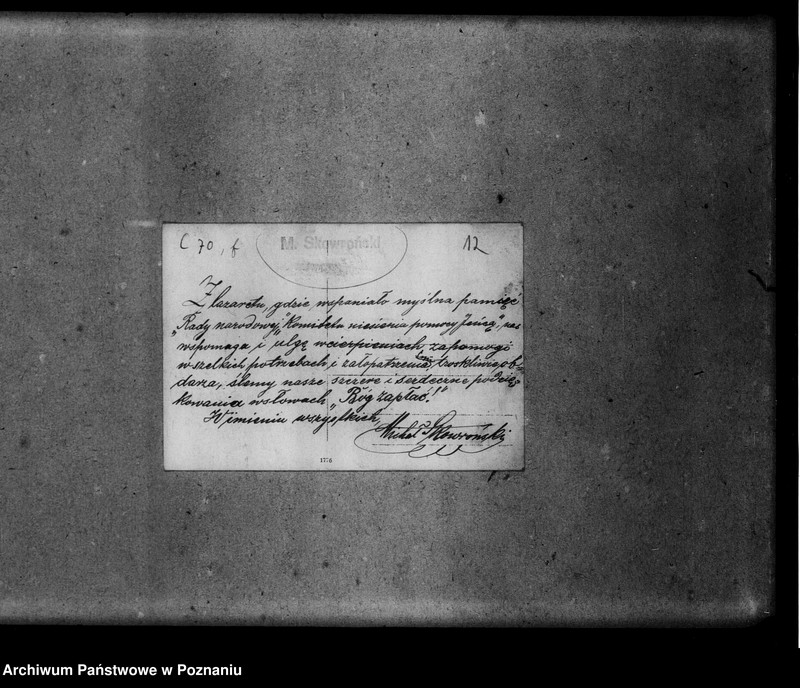 Obraz 14 z jednostki "Fotografie związane z wojną między innymi zdjęcie z frontu niemiecko- austriacko-rosyjskiego od Tobołowa do Galicji 1916 - 1918, sztab Legionów Polskich z 1914 roku w czasopiśmie "Welt am Bild", afisze satyryczne, karty, bony żywnościowe i tym podobne"