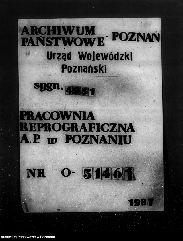 Obraz 1 z jednostki "Zatwierdzenie zakładu przemysłowego /fabryki marmelady/ Ludwik Bręczewski Poznań"