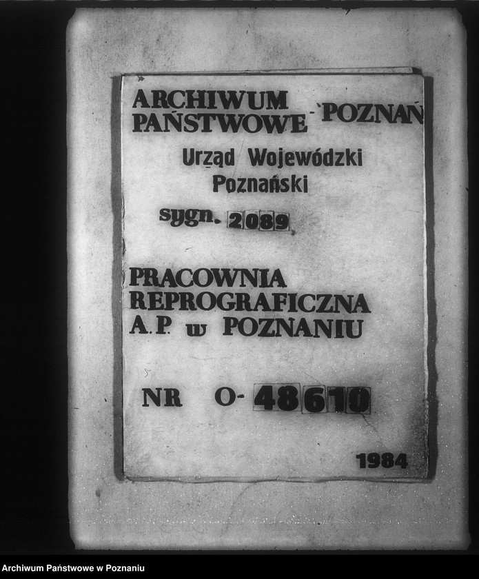Obraz 1 z jednostki "Operat szacunkowy majątku Ślesin powiatu bydgoskiego"