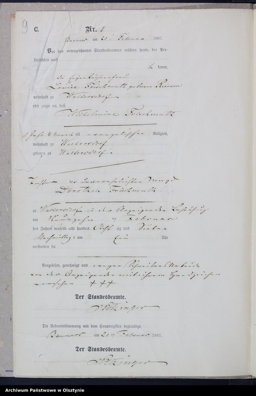 image.from.unit.number "Sterbe-Neben-Register Nr 1 - 27"