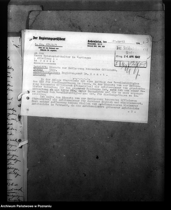 Obraz 7 z jednostki "Einsatz zur Entlassung kommender Offiziere"