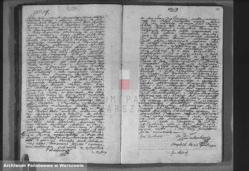 Obraz 20 z jednostki "Akta małżeństw i rozwodów"