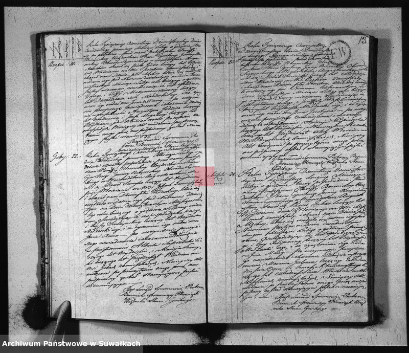 image.from.unit.number "Akta Urodzonych Gminy Berznickiey od 1-go Miesiąca Stycznia 1819-o"