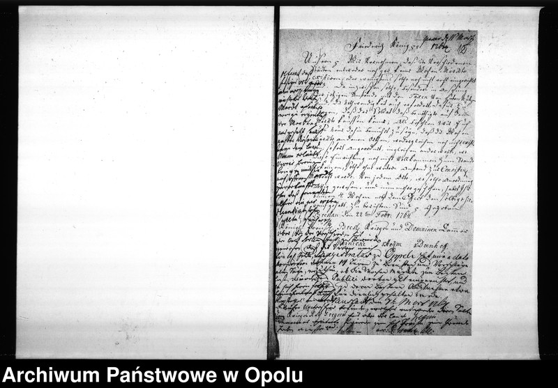 Obraz 15 z jednostki "Acta des Magistrats zu Oppeln von den hiesigen Cram-Woll-Vieh und Wochenmärckten"