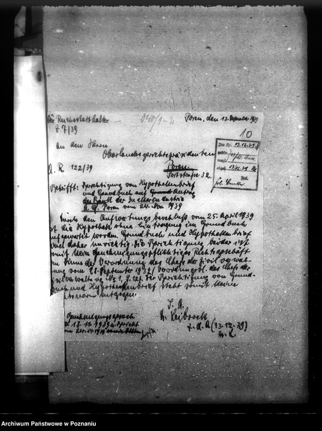 Obraz 14 z jednostki "Orzeczenia w zakresie zgodności spraw z przepisami"