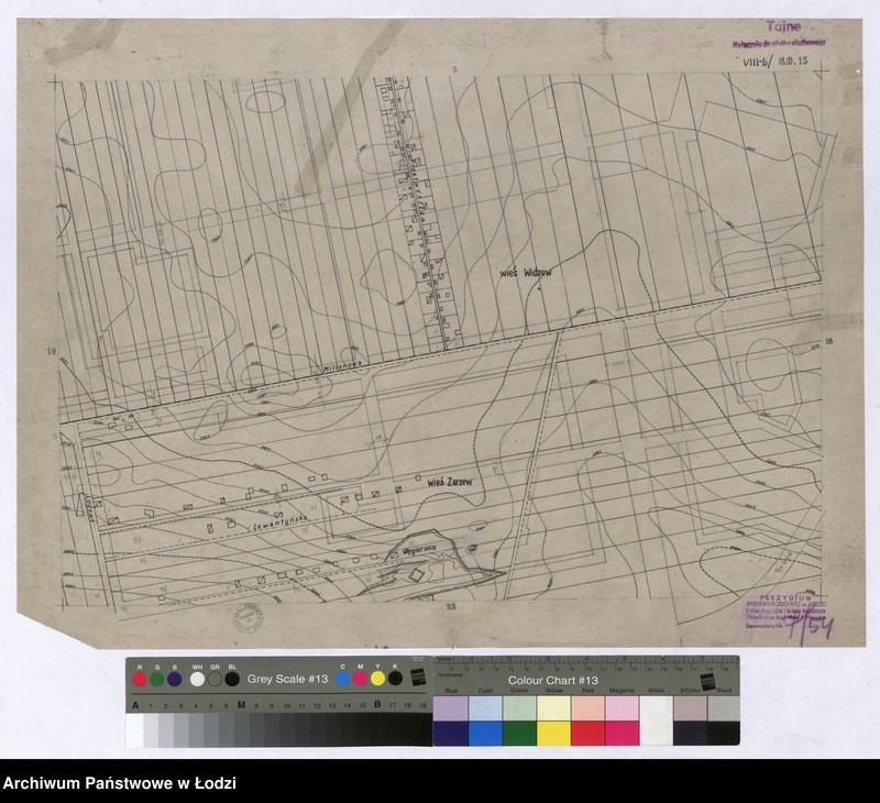 Obraz 1 z jednostki "Plan m. Łodzi 1:2000. Sekcja SO15"