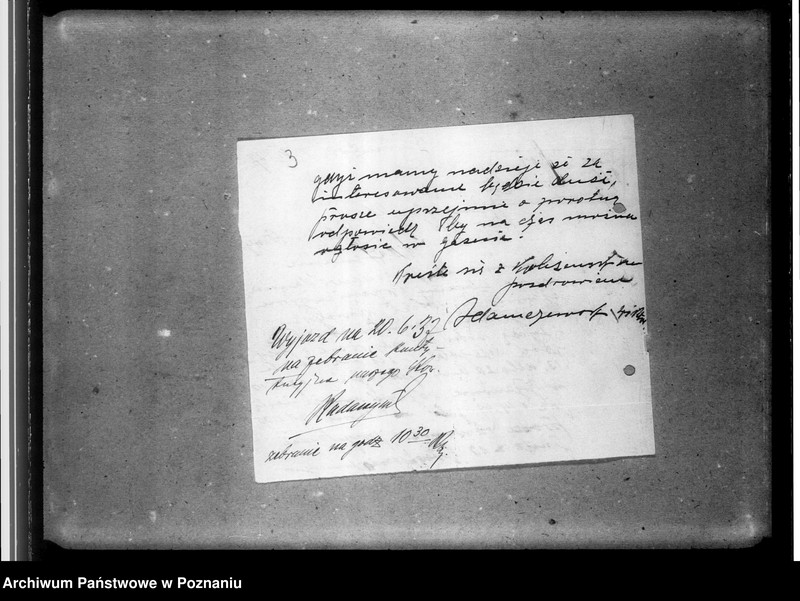 Obraz 7 z jednostki "Sprawy organizacyjne i personalne - członkowie zarządu, korespondencja"