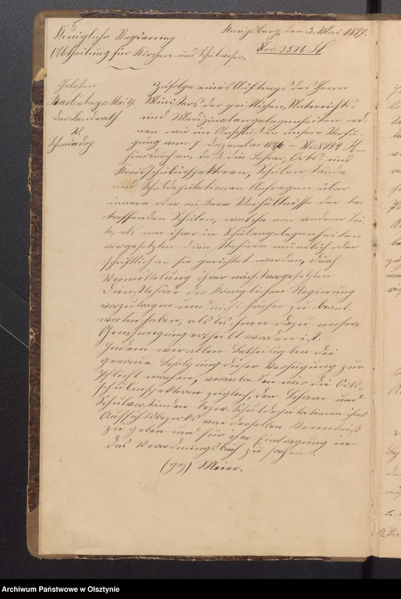 image.from.unit.number "Verordnungs Buch des Kirchspiels Schwarzstein"