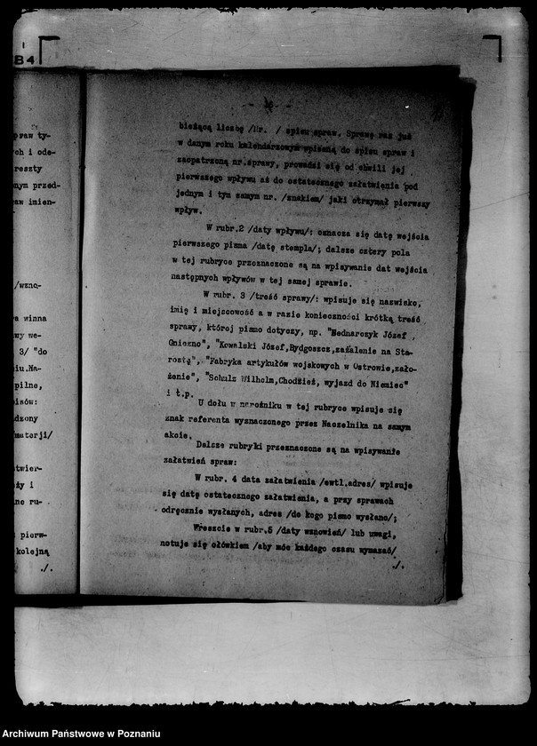 Obraz 20 z jednostki "Spisy spraw Wydziału Społeczno-Politycznego"