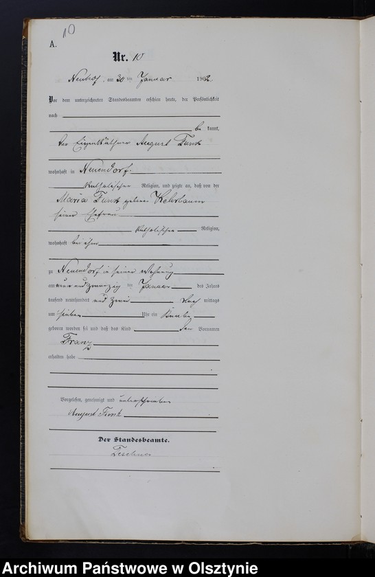 image.from.unit.number "Geburts-Haupt-Register Nr 1 - 121"