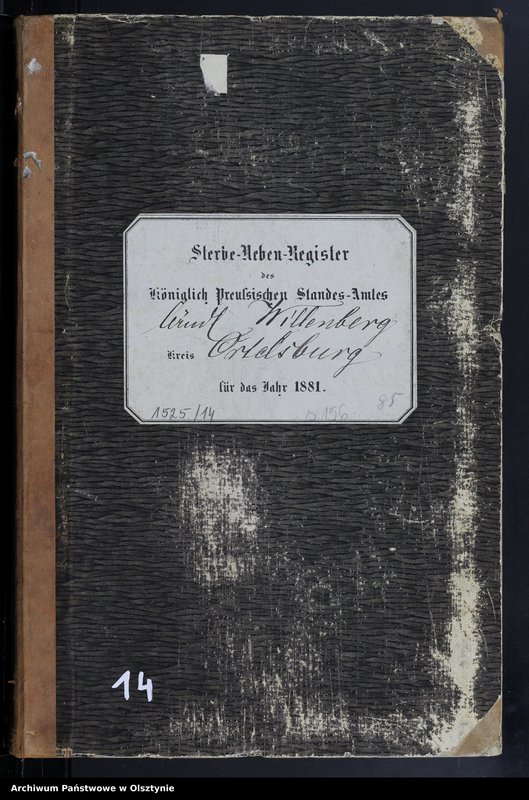 image.from.unit.number "Sterbe-Neben-Register Nr 1 - 154"