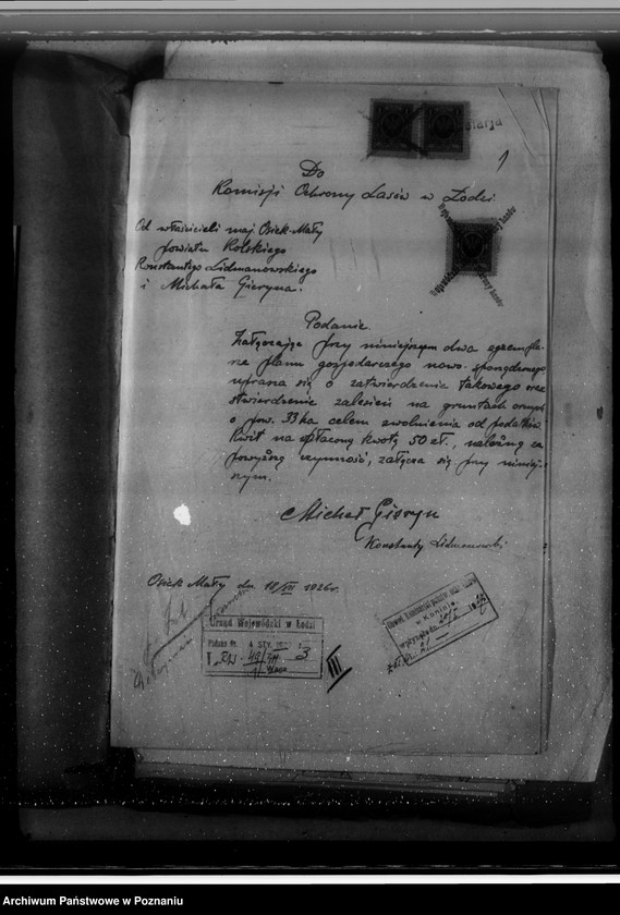 Obraz 5 z jednostki "Zatwierdzenie nowo sporządzonego projektu planu gospodarstwa dla majątku Osiek-Mały powiat kolski gmina Budzisław"