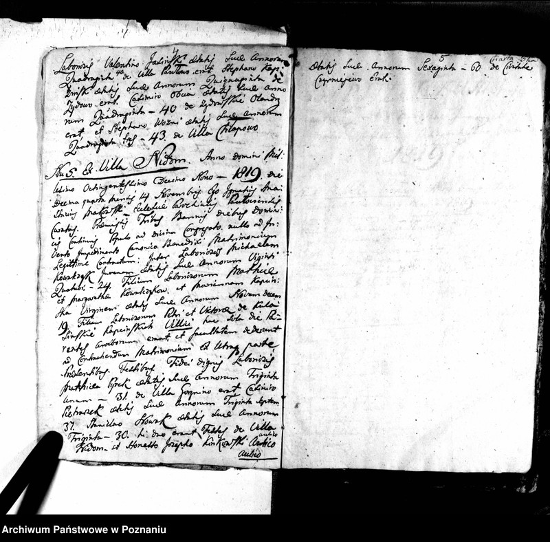 Obraz 6 z jednostki "Metrica copulatorum, baptisatorum, mortuorum"