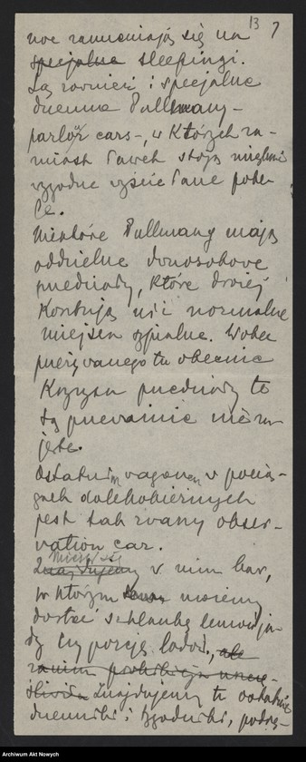 Obraz 15 z jednostki "Artykuły o wrażeniach z podróży po St. Zjednoczonych, pisane prawdopodobnie dla "Kuriera Warszawskiego" lub "ABC""