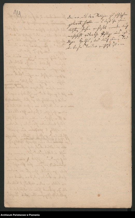 Obraz 17 z jednostki "A. betr. Auskunft über Ausländer Lit. C /Namen-Rotulus vorgeheftet/"