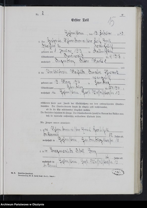 image.from.unit.number "Familien-Zweitbuch Nr 1 - 53"