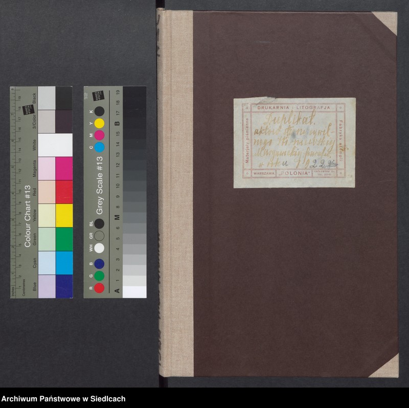 image.from.unit.number "Duplikat aktów stanu cywilnego [urodzonych, zaślubionych i zmarłych] Wiśniewskiej Maryawickiej parafii"