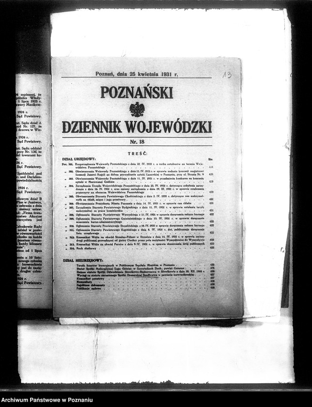 Obraz 16 z jednostki "Bildung einer Draenage-Genossenschaft in Schadlowitz im Kreise Inowrazlaw /Szadłowice powiat inowrocławski/"