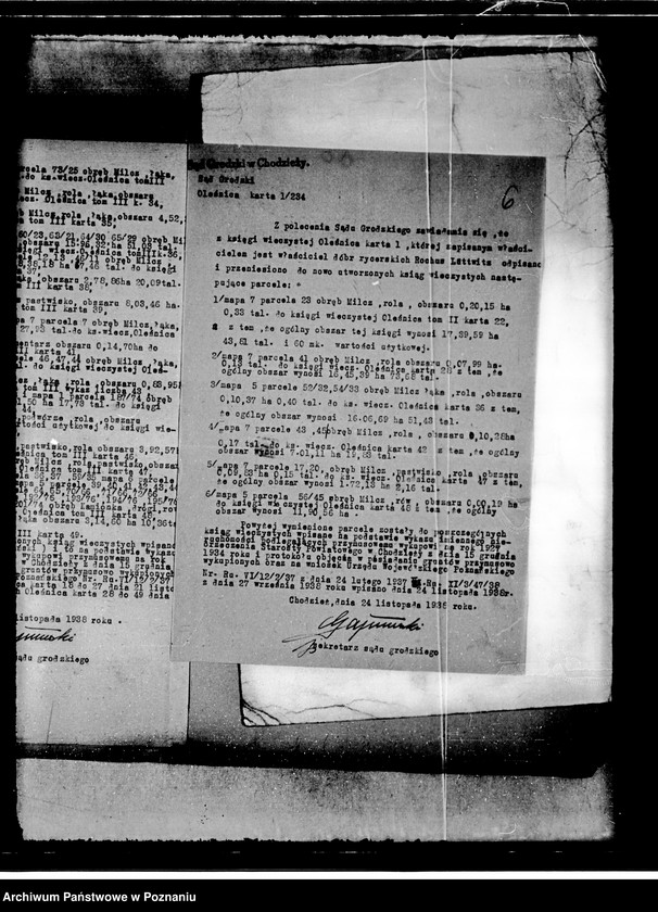Obraz 10 z jednostki "Sprawy przewłaszczeniowe majątku Milczek-Oleśnica powiat chodzieski"