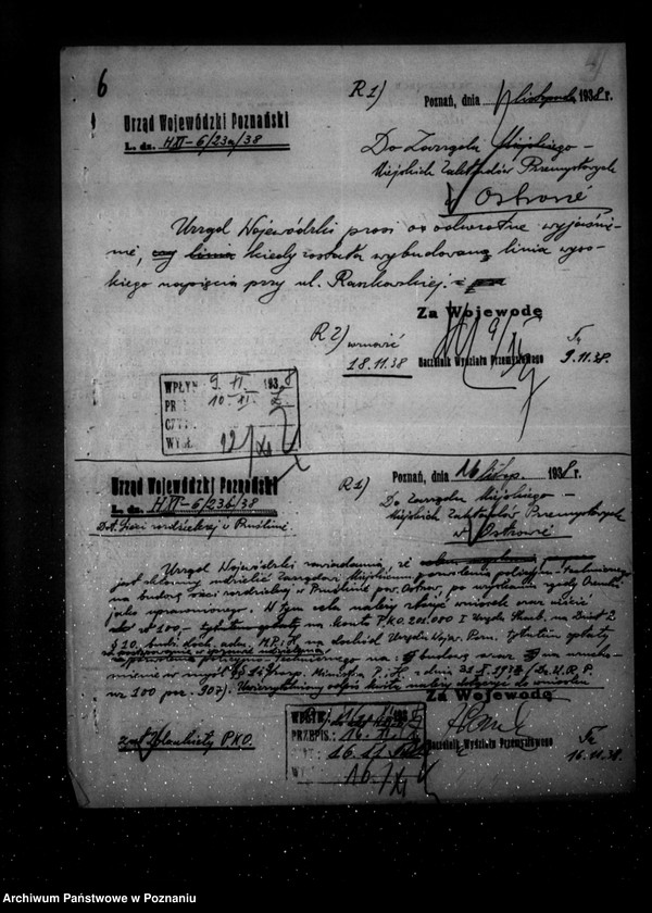 Obraz 10 z jednostki "/Pozwolenie policyjno-techniczne dla Elektrowni w Ostrowie na uruchomienie zakładu elektrycznego w Prześlinie/"