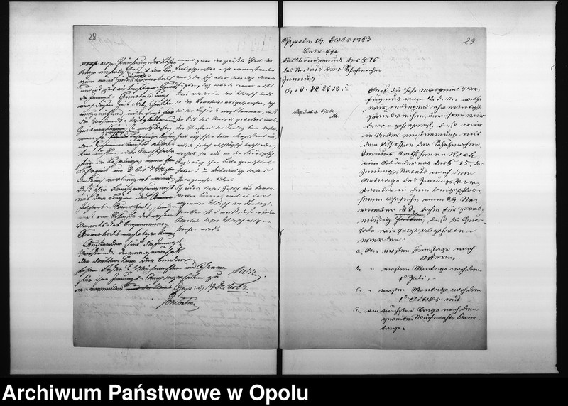 Obraz 20 z jednostki "Acta des Magistrats zu Oppeln betreffend das Statut der alten Schuhmacher Innung"