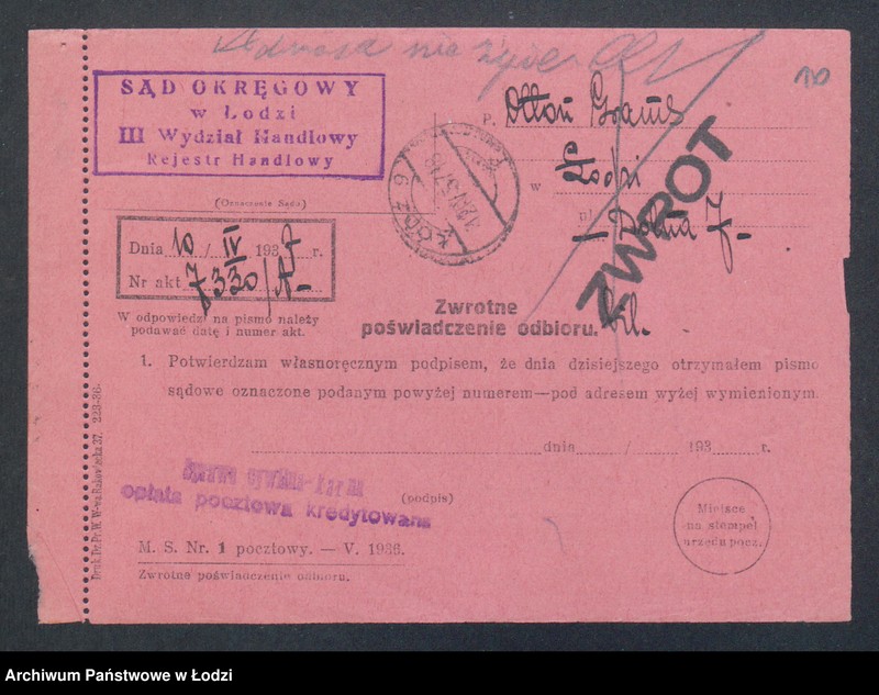 Obraz 12 z jednostki "Otton Grams- sklep rzeźniczy"