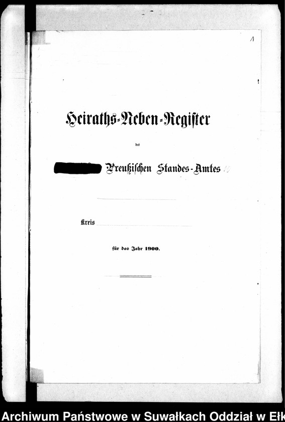 image.from.unit.number "Heiraths-Neben-Register des Preussischen Standes-Amtes [Kehlen Kreis Angerburg]"