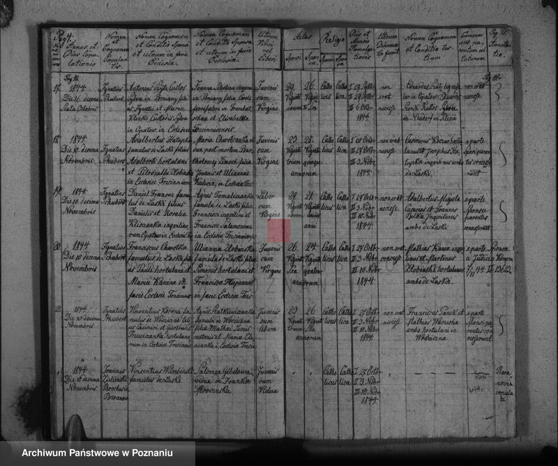 Obraz 8 z jednostki "Duplikat urodzonych, zaślubionych i zmarłych"