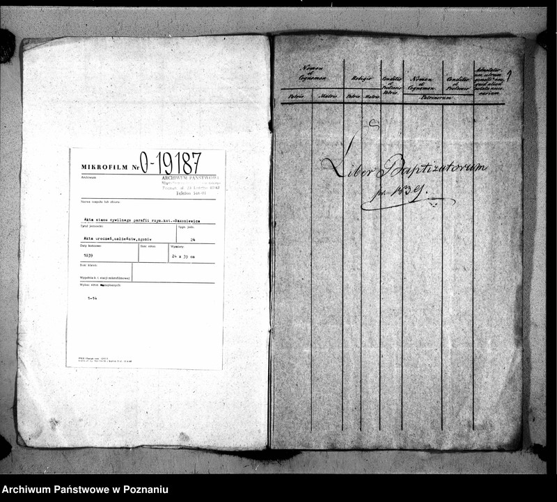 Obraz 3 z jednostki "Liber baptisatorum, copulatorum, mortuorum"