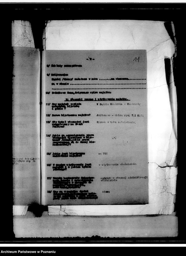 Obraz 14 z jednostki "Parcelacja rządowa majątku Jabłonowo powiat chodzieski"